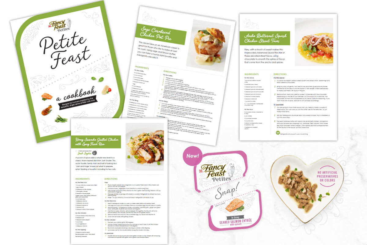 purina fancy feast cookbook