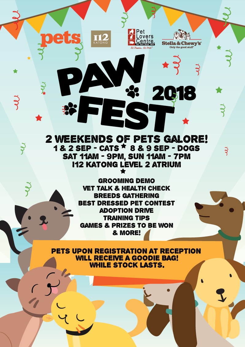 Paw Fest 18 At I12 Katong Pets Magazine